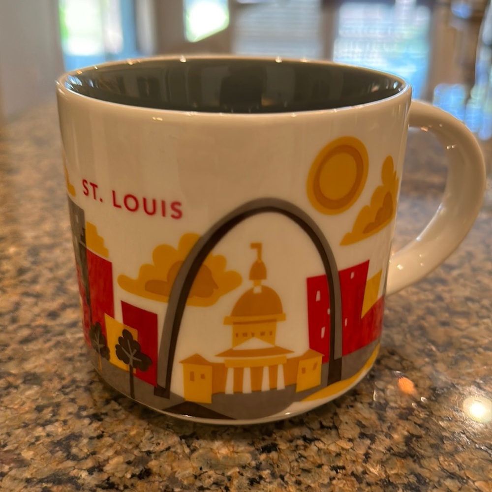 Starbucks YAH you are here St Louis mug 14oz